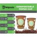 Belgravia 8oz Biodegradable Paper Cups 50s - PACK (20) NWT2211P