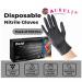 Aurelia BOLD Black Powder Free LARGE Nitrile Gloves 100s NWT2229-L