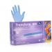 Aurelia TRANSFORMSONIC Finger-Textured Blue Powder Free EXTRA LARGE Nitrile Gloves 100s NWT2230-XL