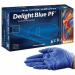 Aurelia DELIGHT Blue Powder Free MEDIUM Vinyl Gloves 100s NWT2231-M