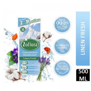 Zoflora Linen Fresh Concentrated Disinfectant 500ml NWT2247