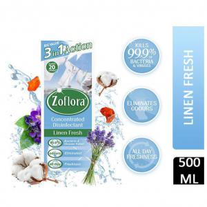 Zoflora Linen Fresh Disinfectant 500ml - PACK 12 NWT2247P