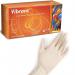 Vibrant Natural Powder Free LARGE Latex Gloves Pack 100s NWT2268-L