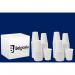 7oz White Plastic Water Cups 100s NWT2269