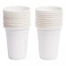 7oz White Plastic Water Cups 100s NWT2269