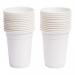 7oz White Plastic Water Cups 100s - PACK (20) NWT2269P