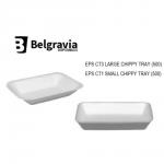 Large White Chippy Tray CT3