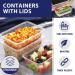Belgravia 750ml Microwave Container & Lids 50s - PACK (5) NWT2278P
