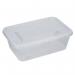 Belgravia Microwave Food Containers & Lids 750ml 50 Units - PACK (5) NWT2278P