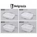 Belgravia 1000ml Microwave Container & Lids 50s NWT2279