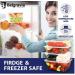 Belgravia Microwave Food Containers & Lids 1000ml 50 Units NWT2279