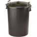 Strata Black Bin With Metal Clip Handles 80 Litre NWT2290