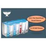 Ravenhead Essentials Sleeve Of 6 Hi-ball Glasses 26cl9oz - PACK (6) NWT2291P