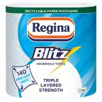 Regina Blitz XXL Kitchen Towel New 210 Sheet 3ply, Three Pack NWT2323