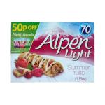 Alpen Light Summer Fruits 5 Pack NWT2335
