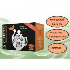 Clipper Fairtrade Blend 1 Cup Teabags Pack of 1120 NWT235