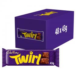 Cadbury Twirl 43g (Pack of 48) 611498 NWT237