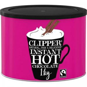 Clipper Seriously Velvety Instant Hot Chocolate Fairtrade 1kg NWT238