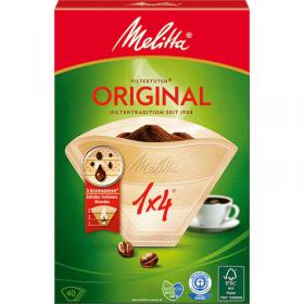 Melitta Coffee Filter Papers Size 1x4 40 Pack Naturally 100% compostable NWT2419