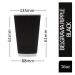 Belgravia 16oz Triple Walled Black Ripple Paper Cups 25s - PACK (20) NWT243P