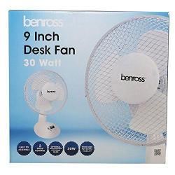 Cheap Stationery Supply of Benross 9inch White Table Fan Office Statationery