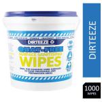 Dirteeze Quat Free Anti Bacterial Wipes 1000s NWT2469