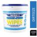 Dirteeze Quat Free Anti Bacterial Wipes 1000s NWT2469