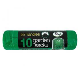 Green Garden Refuse Sacks Handles 10s NWT252