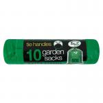 Green Garden Refuse Sacks Handles 10s NWT252