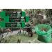 Heavy Duty Green Garden Sacks 10 Pack Handles 50L Capacity NWT252