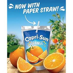 Capri-Sun Orange Juice Drinks, Pouches 10 x 200ml NWT2527
