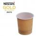 In-Cup Gold Blend White 25s 73mm Plastic Cups NWT256