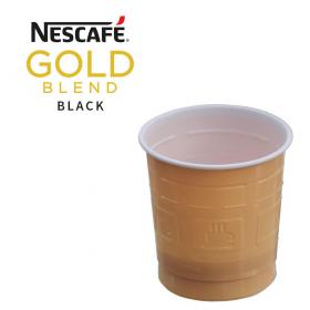 In-Cup Gold Blend Black 25s 73mm Plastic Cups NWT257