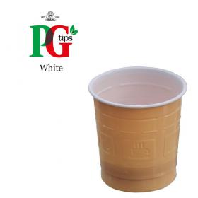 In-Cup PG Tips White 25s 73mm Plastic Cups - PACK (12) NWT259P