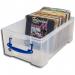 Really Useful Clear Plastic Storage Box 9 Litre XL NWT2604