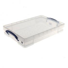 Really Useful Clear Plastic Storage Box 10 Litre NWT2606