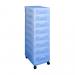 Really Useful Storage Boxes 8 x 7 Litre Clear Tower Clear Drawers NWT2608