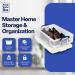 Really Useful Clear Plastic Storage Box 33 Litre NWT2612