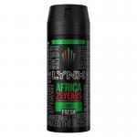 Lynx Africa Body Spray 150ml - PACK (6) NWT2643P