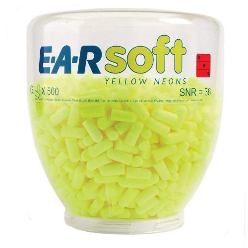 Cheap Stationery Supply of 3M Neon Ear Plugs inc Dispenser Pack 500s Office Statationery
