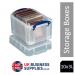 Really Useful Clear Plastic Storage Box 3 Litre NWT2685