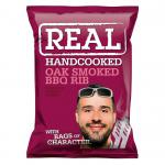 Real Crisps Oak Smoked BBQ Rib 24x35g NWT2724