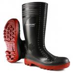 Dunlop Acifort Black Ribbed Size 10 Boots NWT2760-10