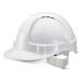 B-Brand White Vented Helmet NWT2773-W
