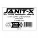 Janit-X Eco 100% Recycled Mini Jumbo 2Ply Toilet Rolls 12 x 200m NWT282