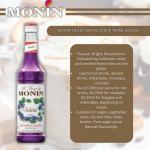 Monin Violet Coffee Syrup 700ml (Glass) NWT2823