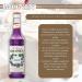 Monin Violet Coffee Syrup 700ml (Glass Bottle) NWT2823
