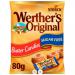 Werthers SUGAR FREE Butter Candies 80g Wrapped - PACK (18) NWT2839P