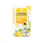 Twinings Superblends Defence Envelopes Ginger & Green Tea 20s NWT2842