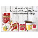 Twinings Superblends Turmeric Envelopes 20s - PACK (4) NWT2845P